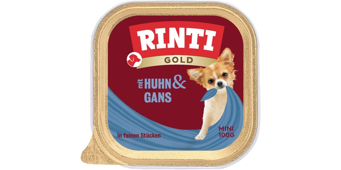 RINTI Gold Mini 6 x 100 g umido cane – Pollo & …