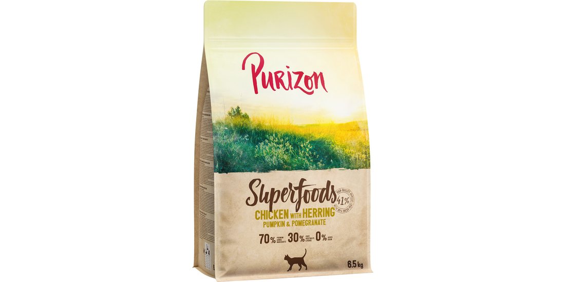 Purizon Cat Superfoods Pollo – 65 kg