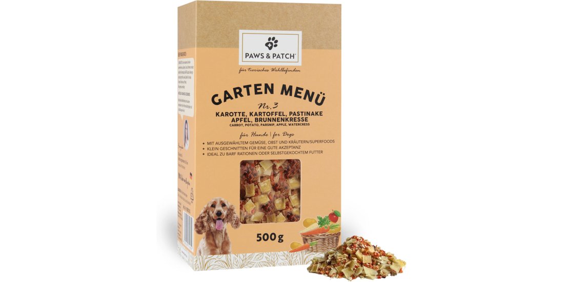 PAWS & PATCH Menù dell’orto per cani – N. 3: …