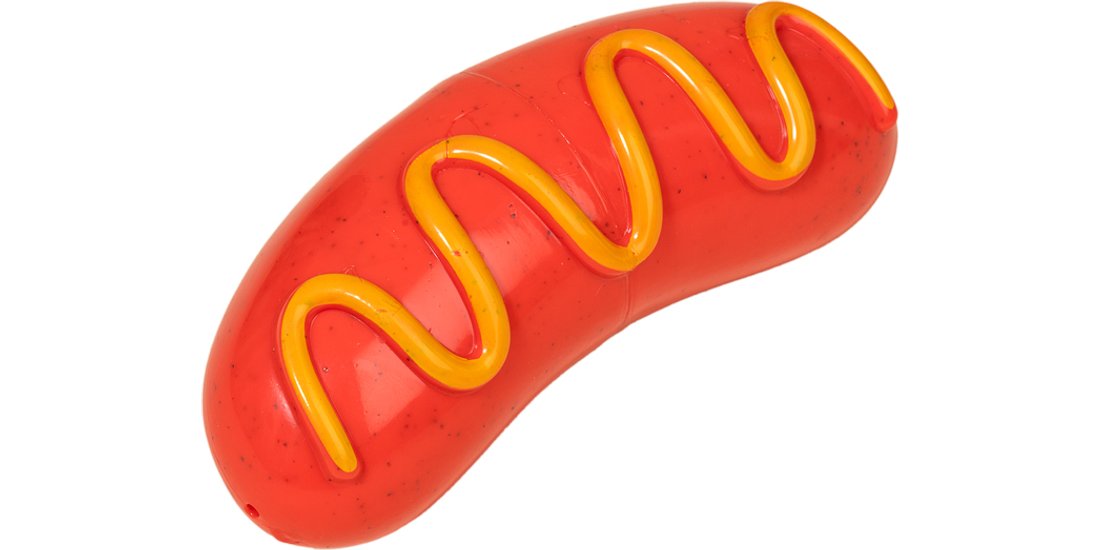 Gioco da mordere TIAKI Hotdog ultraresistente…