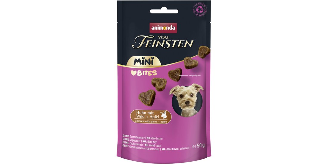animonda vom Feinsten Adult Mini Bites – 50 g…