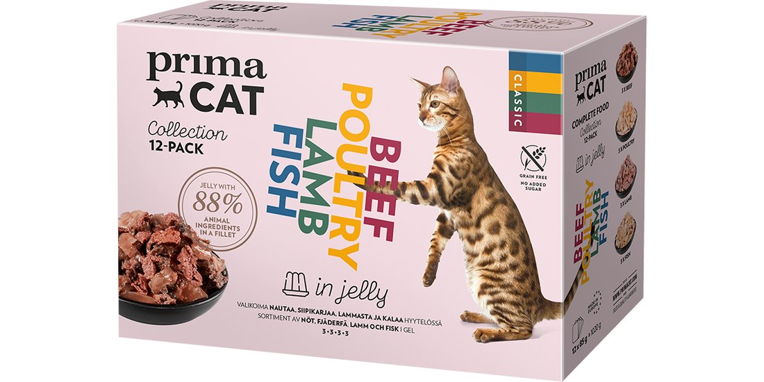 PrimaCat Classic in Gelatina Pacco misto 48 x…