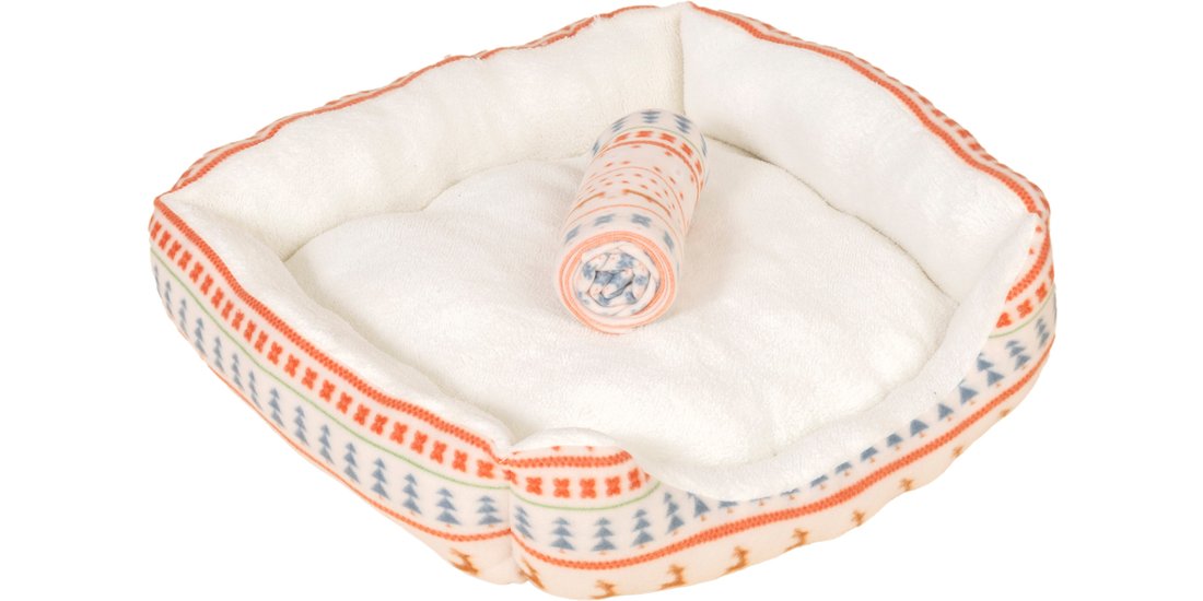 Letto e coperta per cani e gatti TIAKI Nordic…