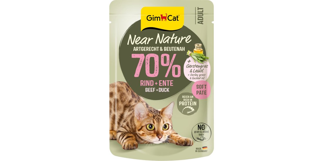 GimCat Near Nature 16 x 85 g Umido per gatto – …