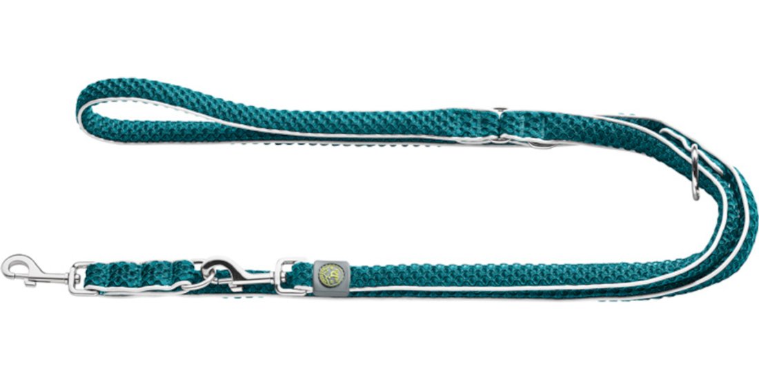 Guinzaglio regolabile Hunter Hilo turchese – …