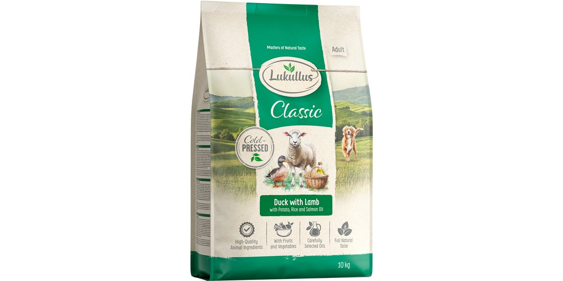 Lukullus Canard de Barbarie & Agnello – 10 kg…