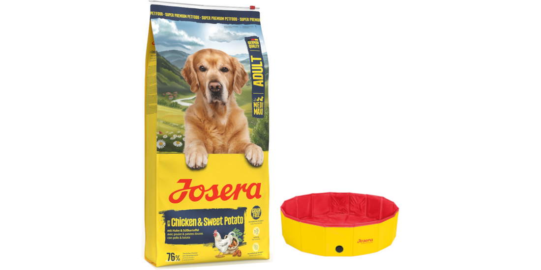 10 kg / 125 kg Josera + Piscina per cani gratis…