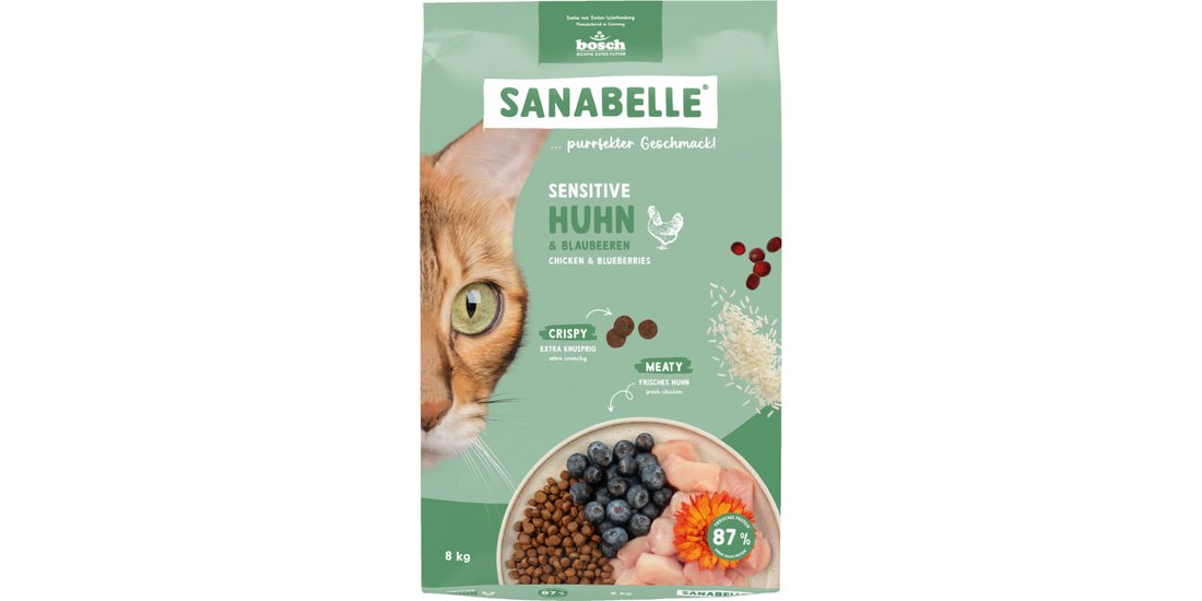 Sanabelle Sensitive Pollo & Mirtilli – 8 kg