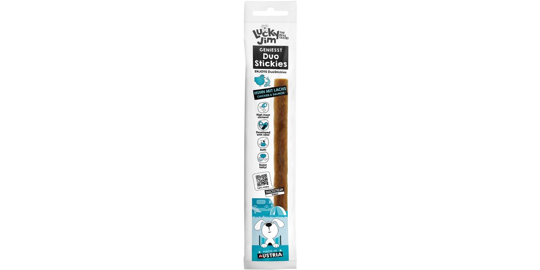 Lucky Jim DuoStickies 15 g – Pollo con Salmone…