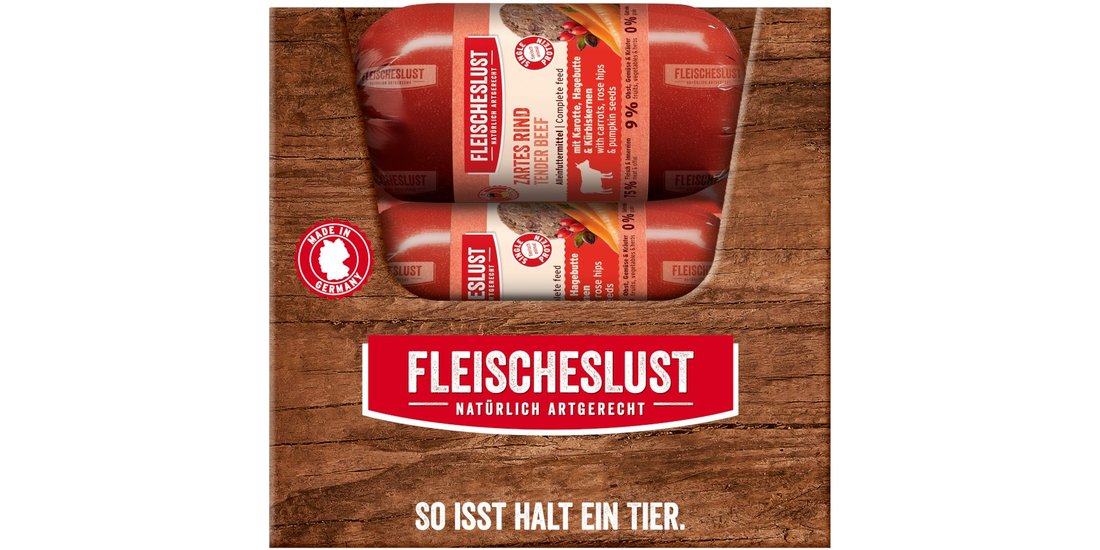 Fleischeslust Classic 15 x 200 g – manzo rosa…