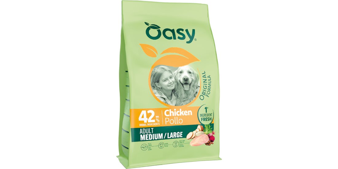 Oasy Adult Medium/Large Pollo – 10 kg