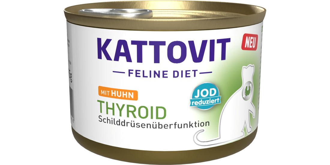 Kattovit Feline Diet Thyroid con Pollo – 12 x…
