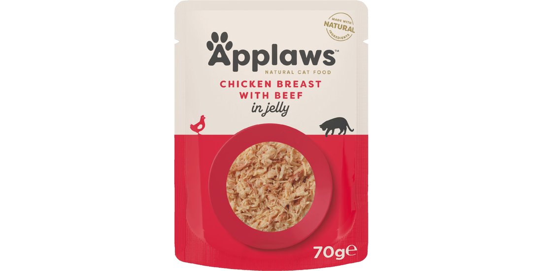 Applaws Buste in gelatina 16 x 70 g – Petto di…