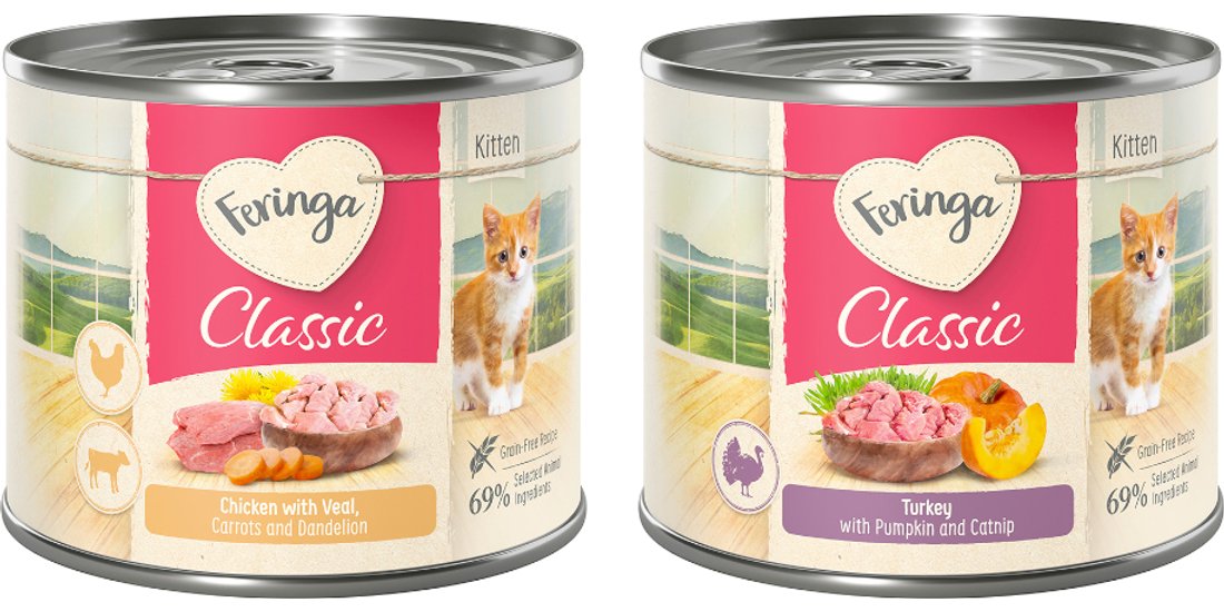 Feringa Classic Meat Menù Kitten 12 x 200 g – …
