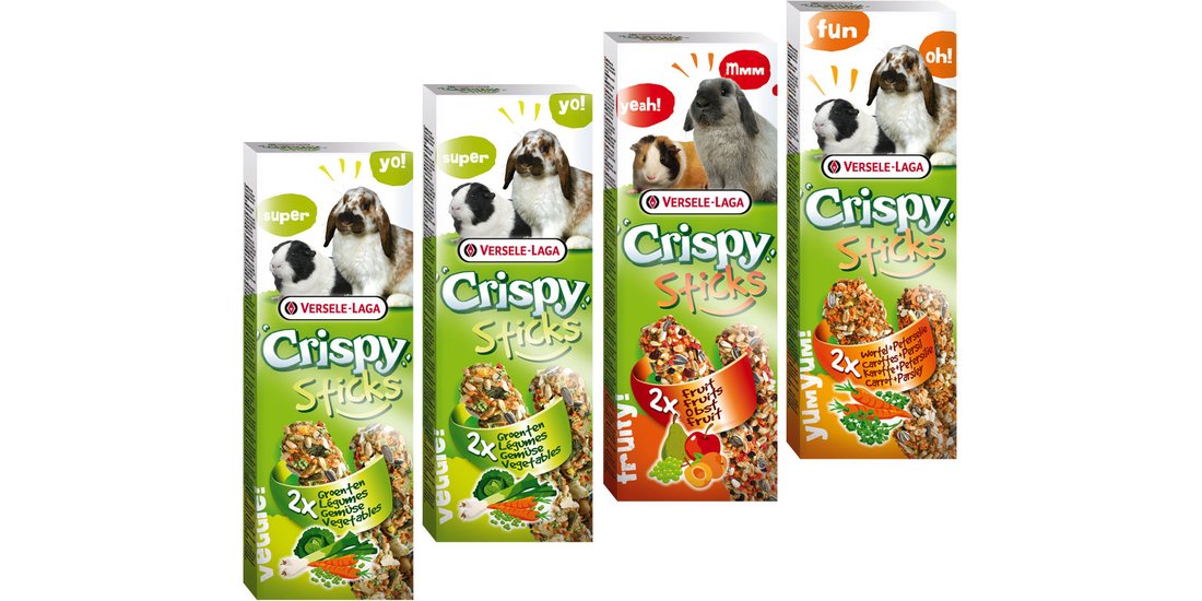 Pacco misto Versele-Laga Crispy Sticks Herbivores…