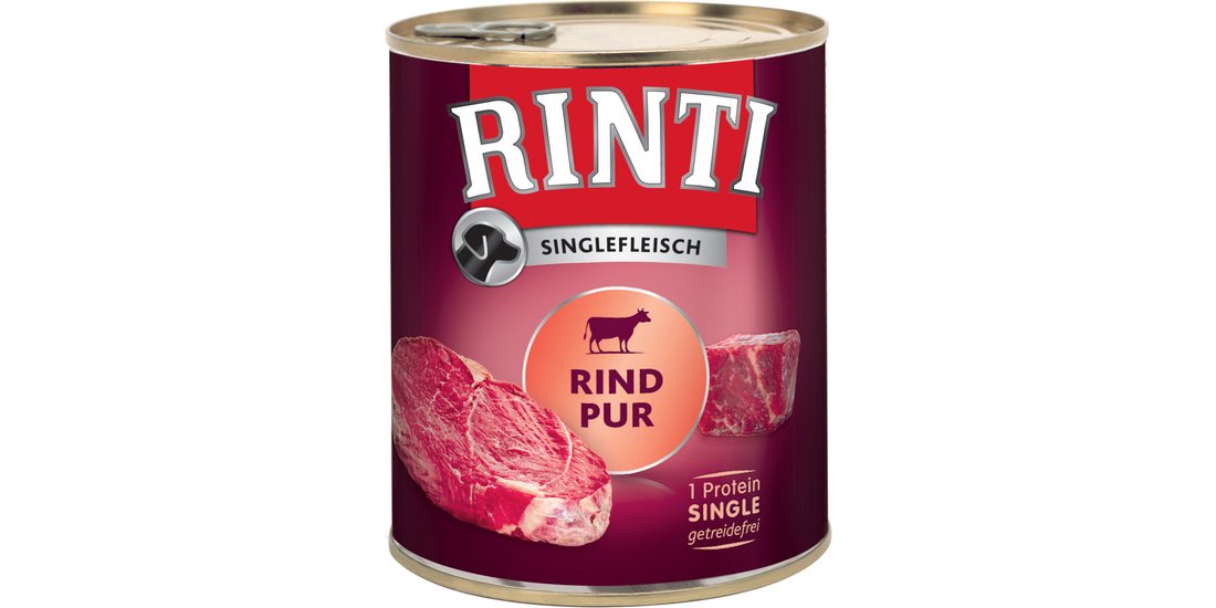 RINTI Monoproteico 24 x 800 g – Agnello puro