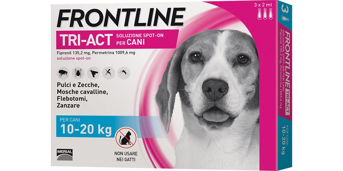 Frontline Tri-Act soluzione spot-on per cani …