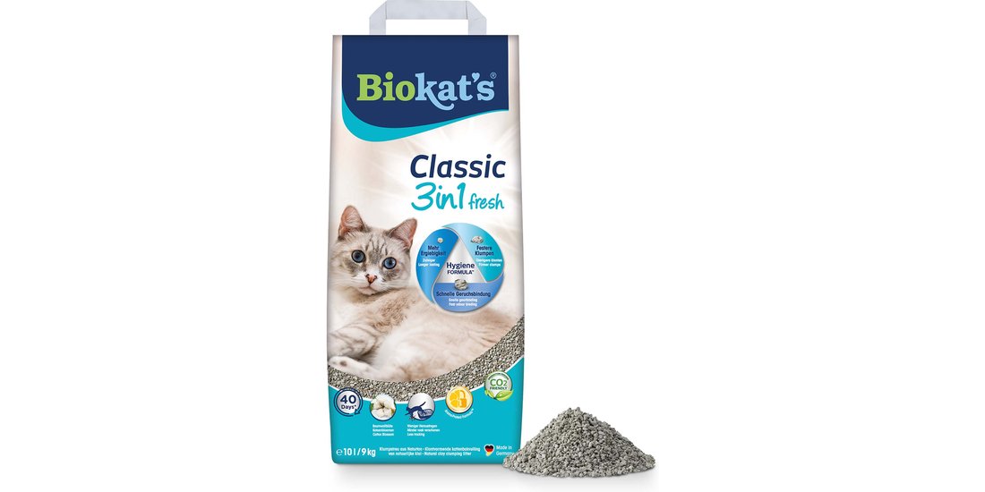 Lettiera Biokat’s Classic Fresh 3in1 – Fiori …