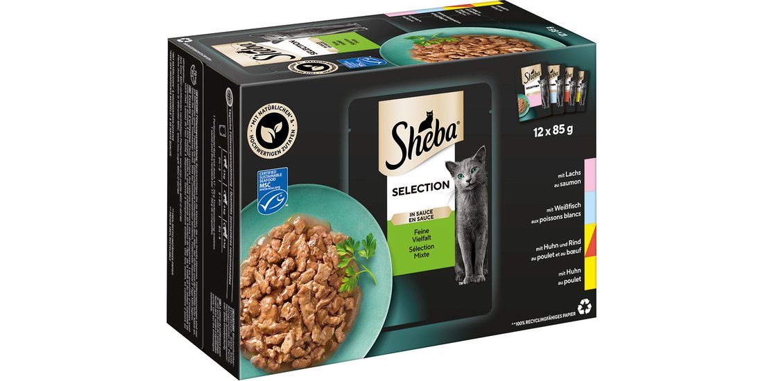 Sheba Variazioni Buste 12 x 85 g Umido per gatto…
