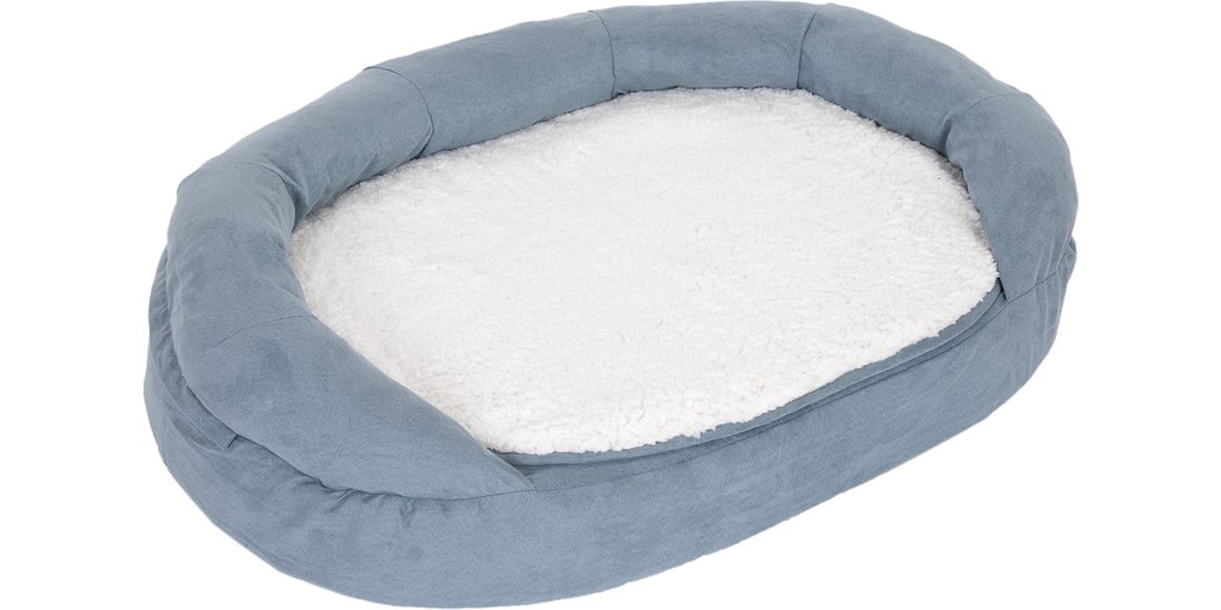 Letto Memory ovale – grigio – L 117 x P 72 x …