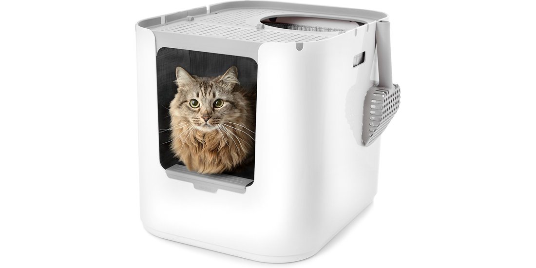 Toilette per gatti Modkat XL – bianco