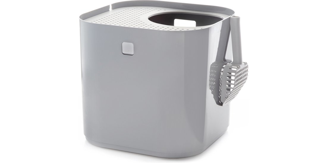 Toilette per gatti Modkat – grigio