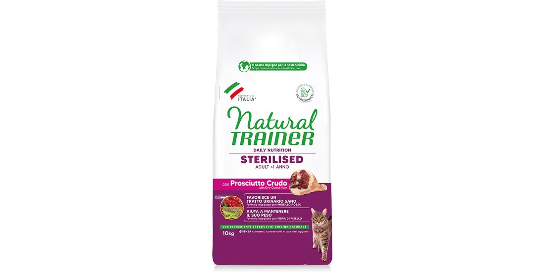 Natural Trainer Sterilised con Prosciutto crudo…