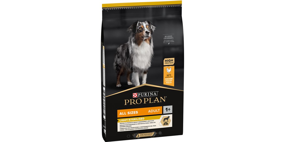 PURINA PRO PLAN All sizes Adult Light/Sterilised…