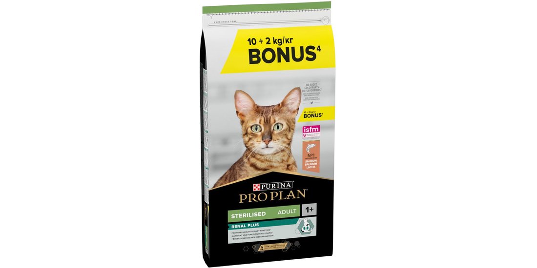 10 kg + 2 kg gratis! 12 kg PURINA PRO PLAN Sterilised…