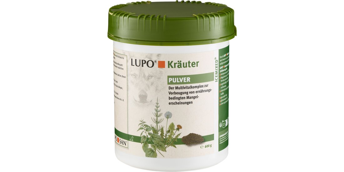 Luposan Kräuterkraft 30 Polvere – 600 g