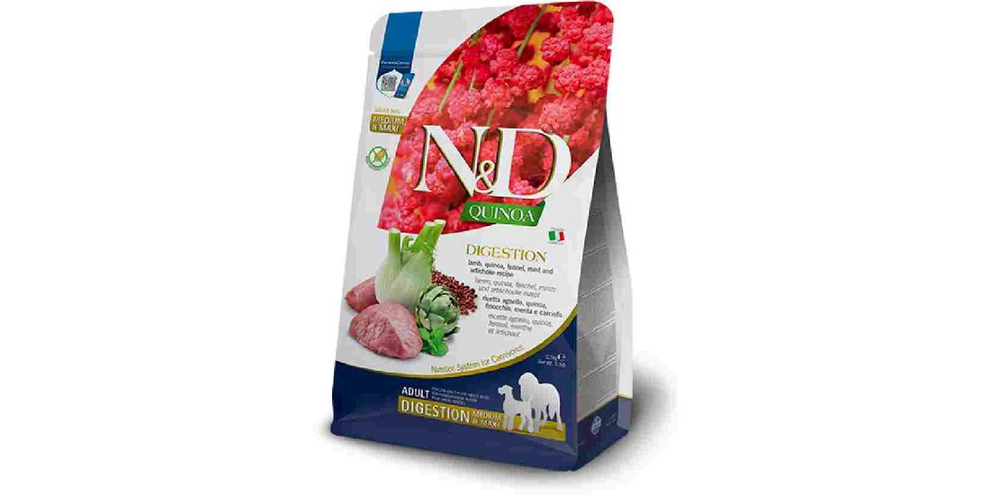 Farmina N&D Quinoa Adult Digestion Agnello e …