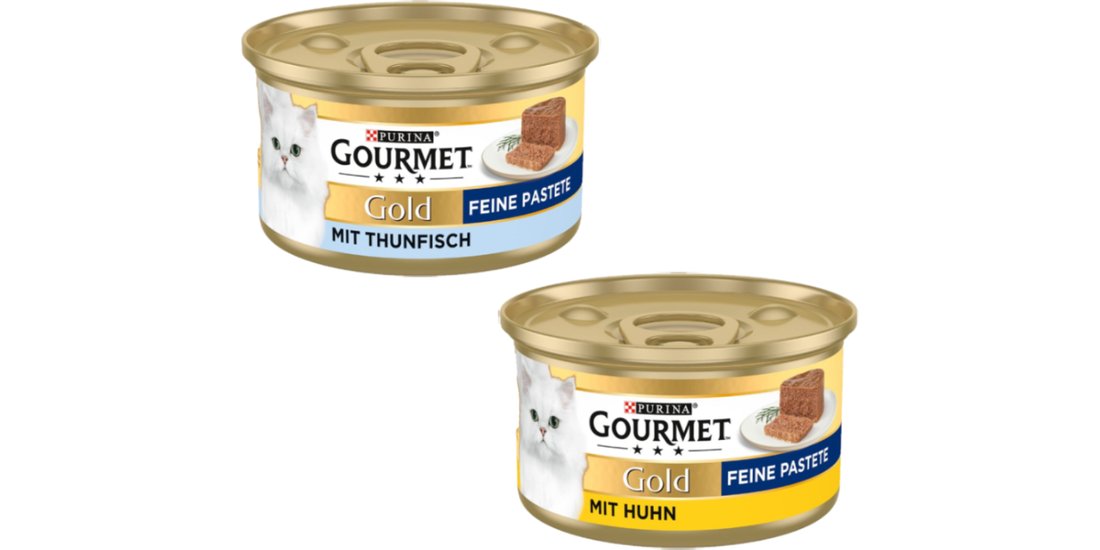 Gourmet Gold Mousse e Paté 48 x 85 g Umido per…