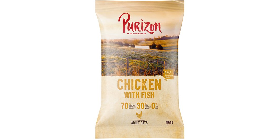 Purizon Crocchette per gatto – 100 g crocchette…