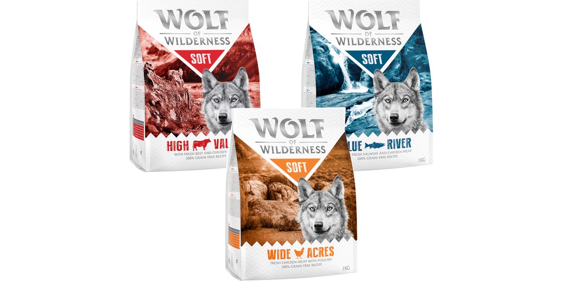 Set prova misto! Wolf of Wilderness Adult Crocchette…