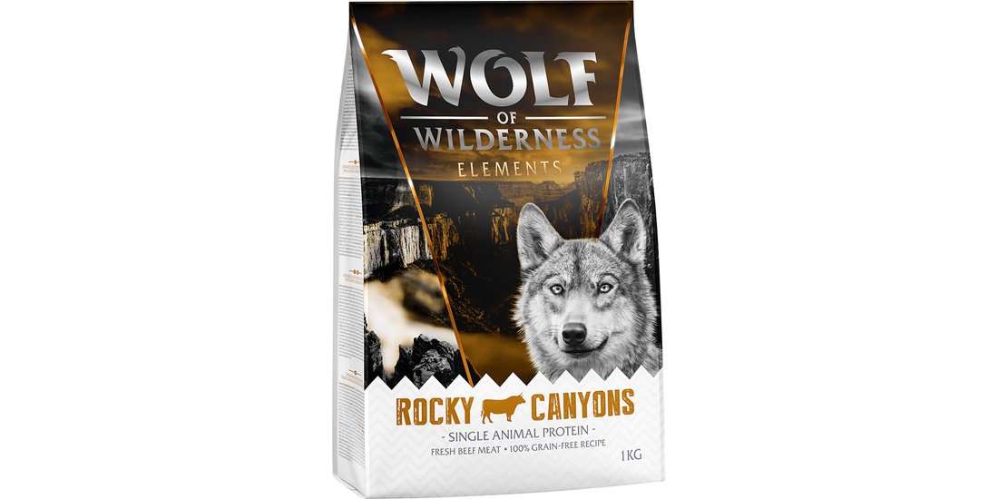 Wolf of Wilderness Manzo Single Meat “Rocky Canyons…