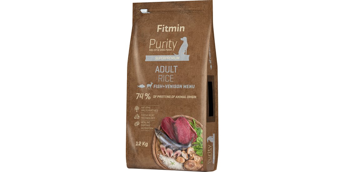 Fitmin Dog Purity Adult Riso pesce e cervo – …