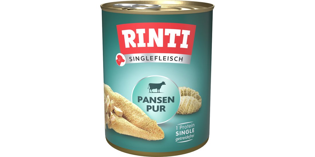 RINTI Monoproteico 12 x 800 g – Trippa pura