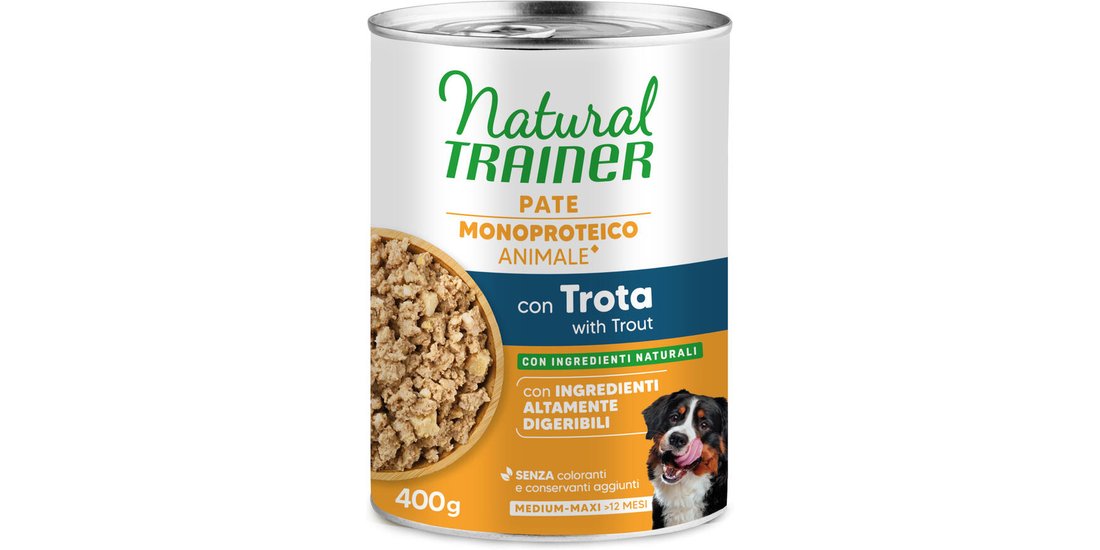 Natural Trainer Pate Monoproteico Medium & Maxi…