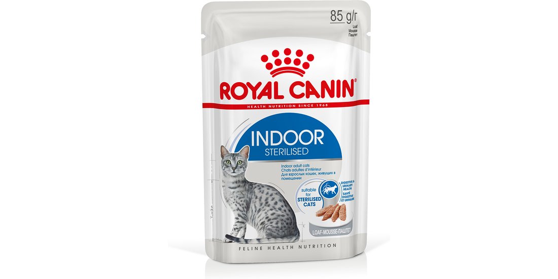 Royal Canin Indoor Sterilised umido in Mousse…
