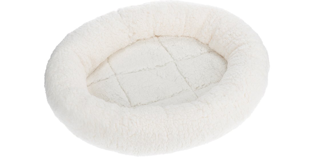 Letto morbido Fluffy 2in1 – bianco: L 50 x P …
