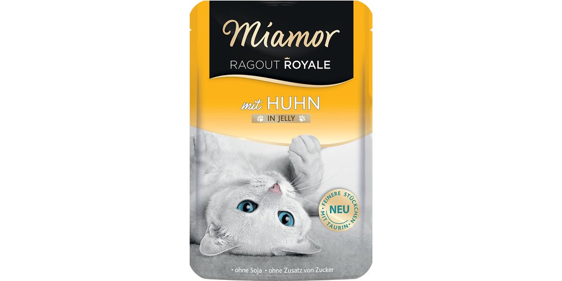 Miamor Ragù Royal in gelatina 22 x 100 g – Pollo…