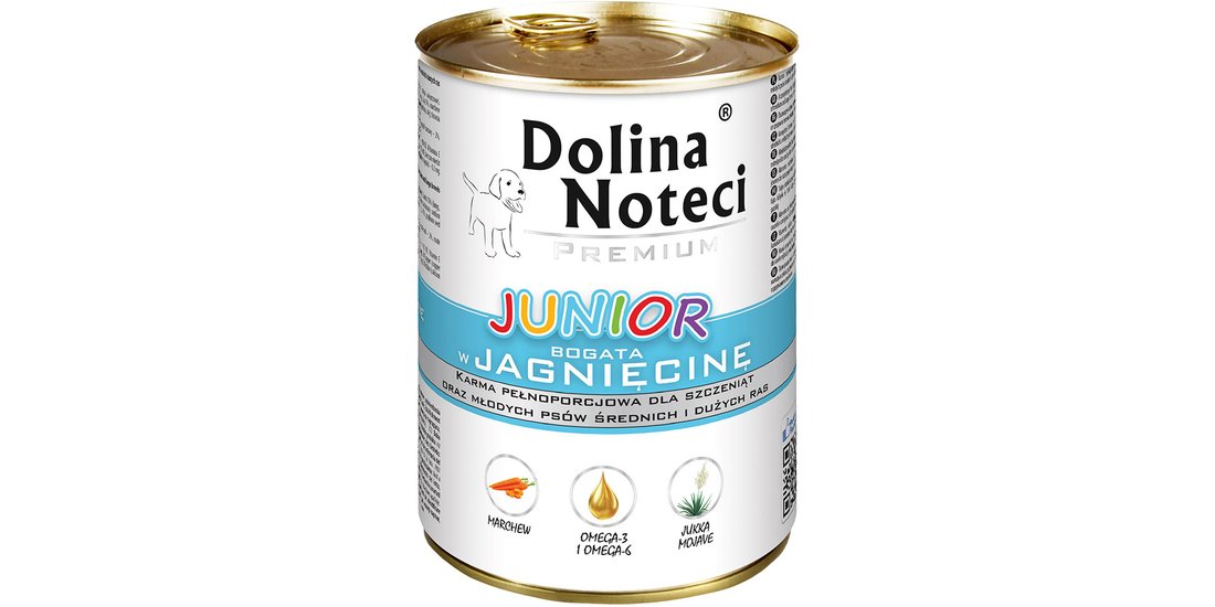Dolina Noteci Premium Junior 24 x 400 g – Agnello…