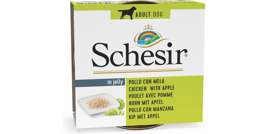 Schesir 6 x 150 g Alimento umido per cani – Pollo…