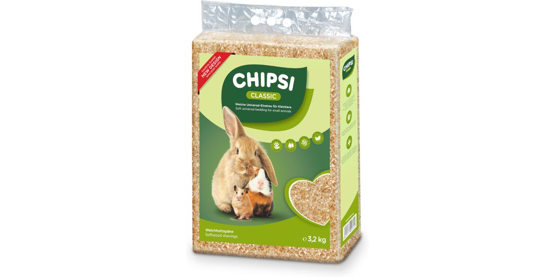 Lettiera Chipsi Classic – Set %: 3 x 32 kg