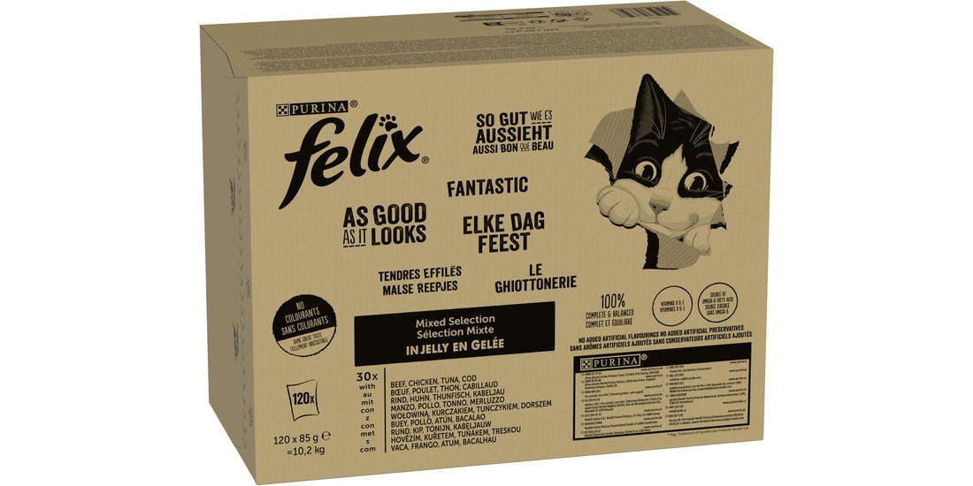 Multipack Felix Le Ghiottonerie 120 x 85 g – …