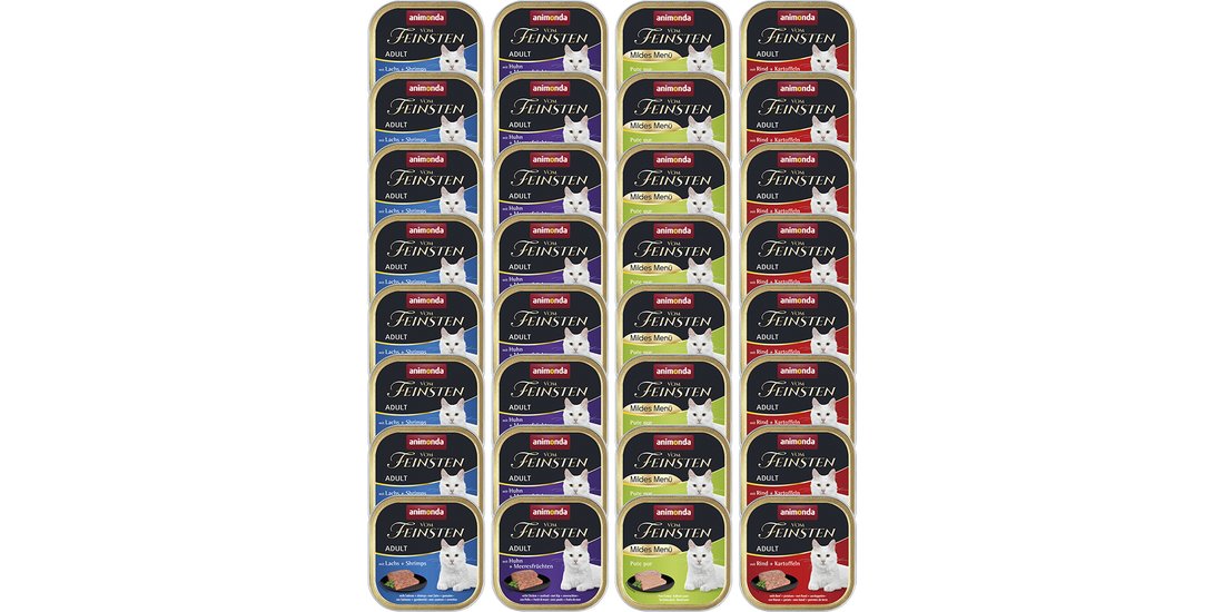 animonda vom Feinsten Pacco misto 32 x 100 g …