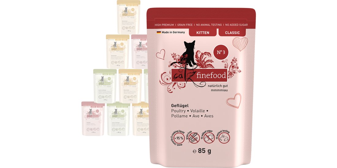 catz finefood Kitten 12 x 85 g – 12 x 85 g Mix…