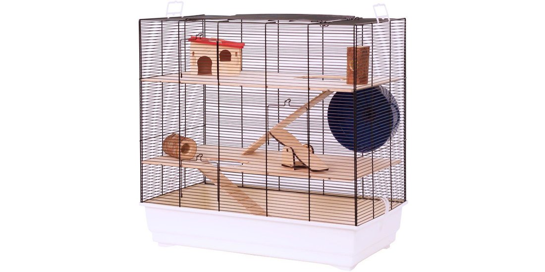Gabbia Skyline Fun Area Leon – bianco: L 67 x…