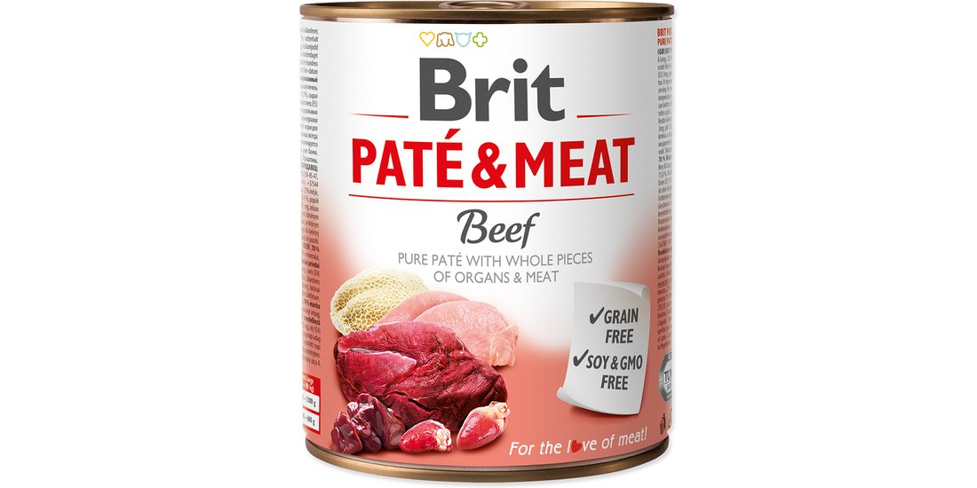 Brit Paté & Meat Adult 12 x 800 g Alimento umido…