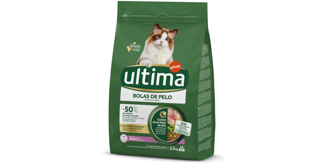 Ultima Hairball Tacchino – Set %: 2 x 25 kg